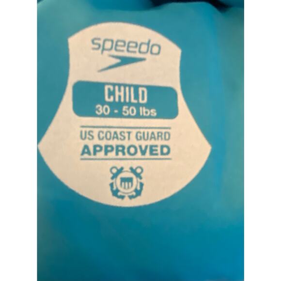 Speedo Safe Splash Child Floatation Vest 30 to 50 Pounds. - Picture 6 of 7